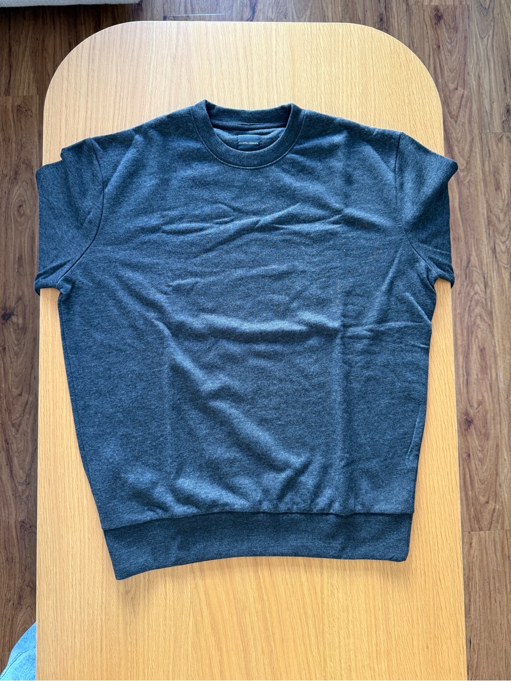 Doppelgänger - M - Men's Crewneck Sweater in Charcoal Gray